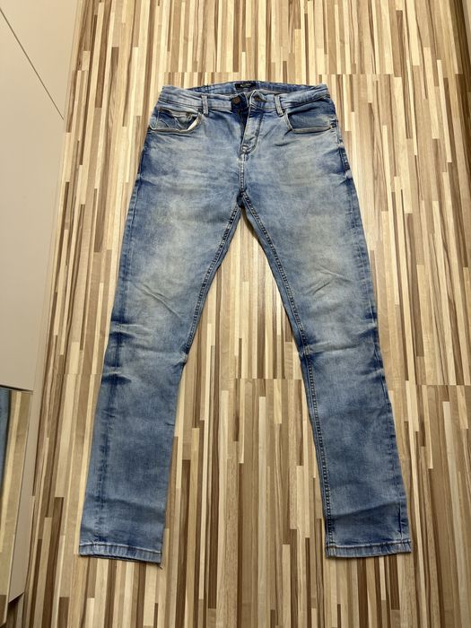 Zestaw 5 par spodni jeansowych – Zara & Pull&Bear – rozmiar 42