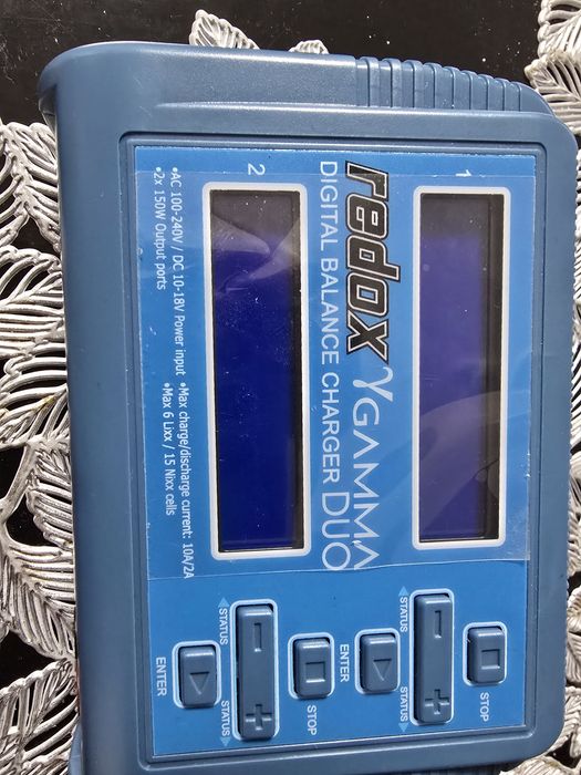 Ładowarka Redox GAMMA DUO z wbudowanym zasilaczem