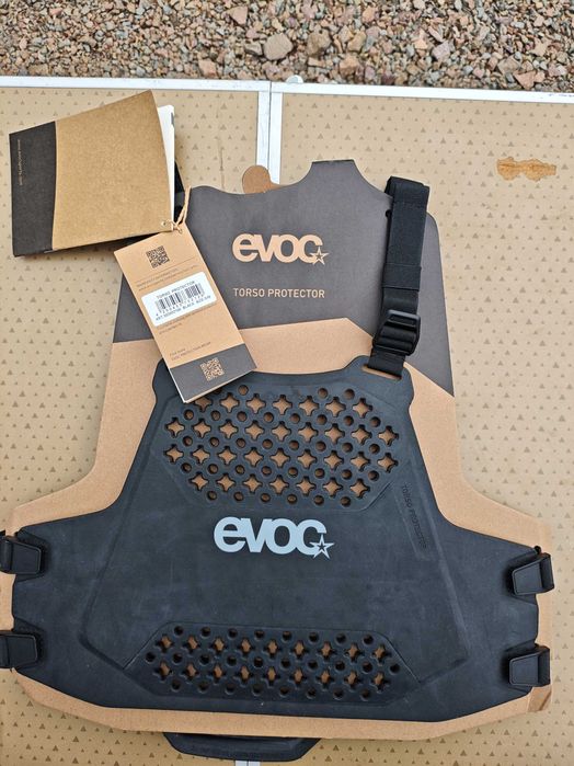 Ochraniacz Klatki i Pleców EVOC Torso Protector S/M Black | Lekki Pancerz MTB