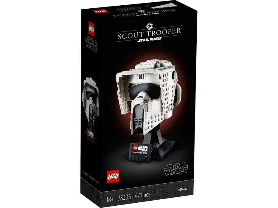 Конструктор Lego 75305 Star Wars Scout Trooper Helmet Шолом піхотинця-