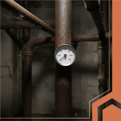 Termometr tarczowy bimetal przylgowy 120C 6,3cm