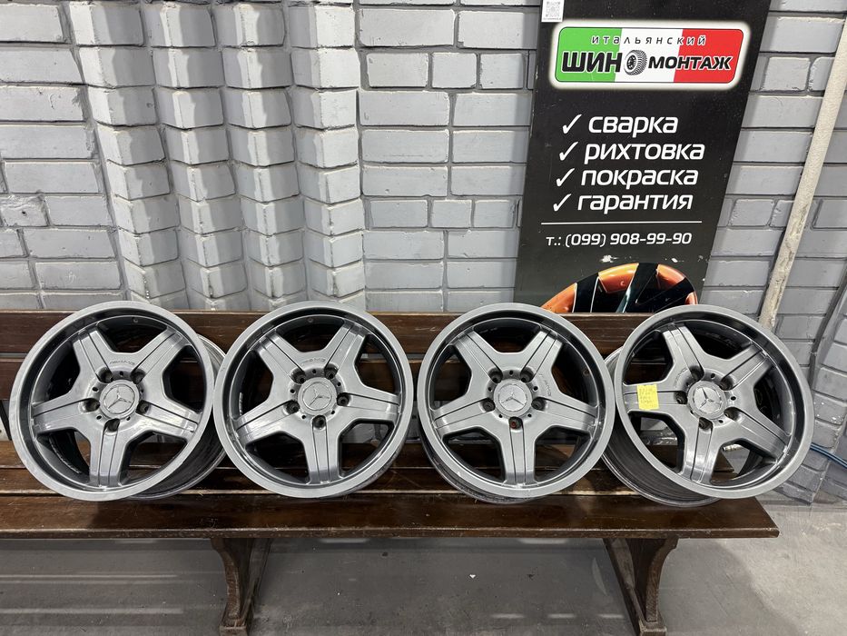 99 Оригинальные литые диски Mercedes G55 AMG 5/130 R18 et50 A463 401 13 02