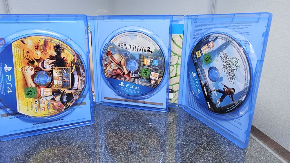 3X One Piece Odyssey World Seeker Pirate Warriors 3 Onepiece One-piece PS4 PS5 PlayStation 4 5
