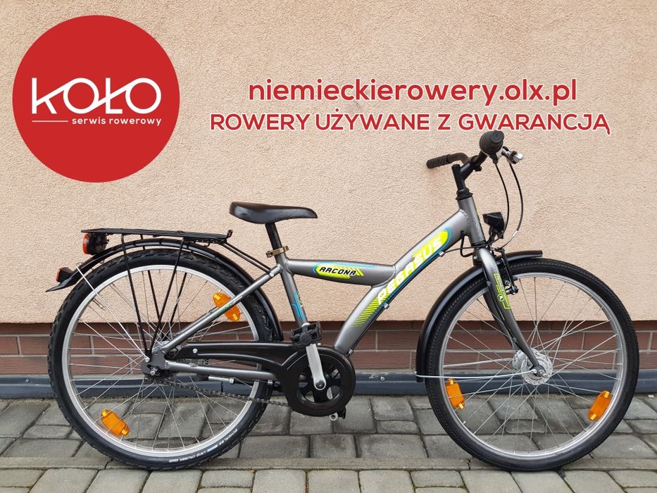 Rower dziecięcy PEGASUS koła 24 SHIMANO NEXUS aluminium rabat WYSYŁKA