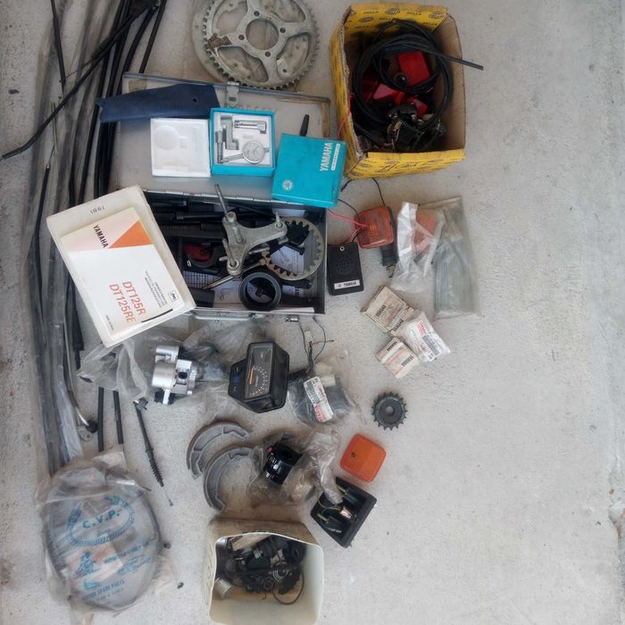 Peças/material e ferramentas Yamaha DTR 125