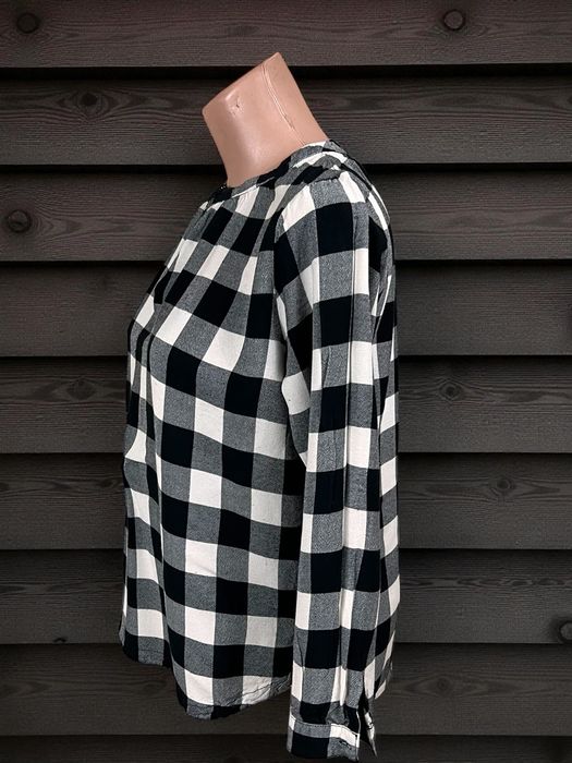 Levi’s roz. XS damska bluzka czarno biała krata wiskoza