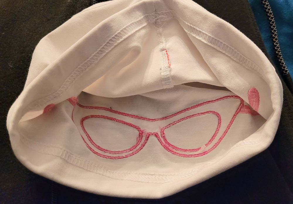 Czapka wiosenna cienka Broel okulary 48-50 cm