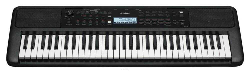Yamaha PSR-E383 keyboard + statyw + ława + słuchawki - ZESTAW - NOWY