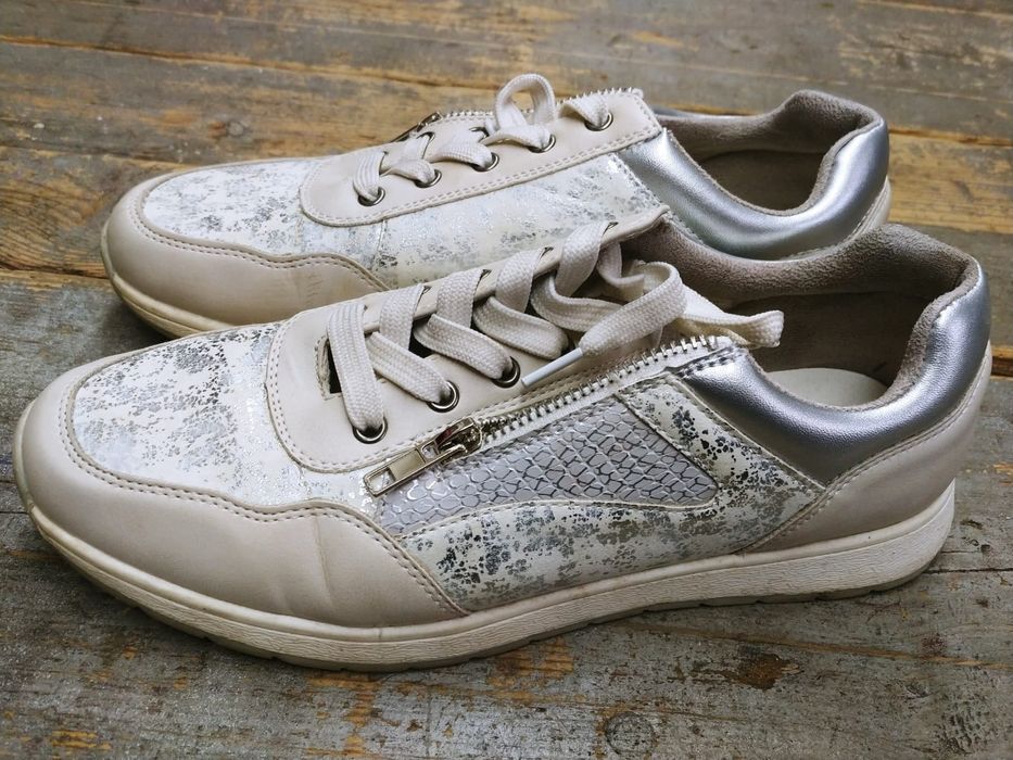 Buty półbuty damskie 39 Annie G. Na express i sznurówki. Letnie sbd.