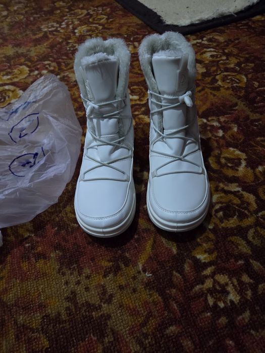 Зимние ботинки ботиночки сапожки на меху р.41