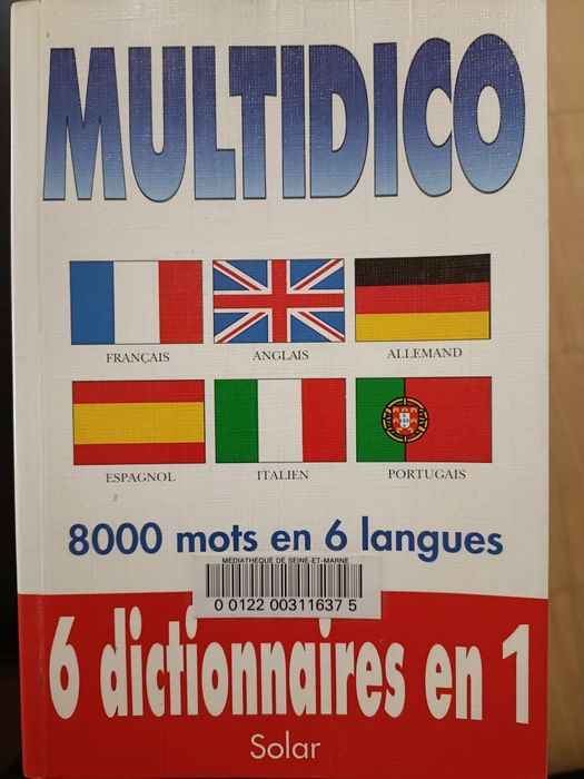 Dicionário 6 línguas