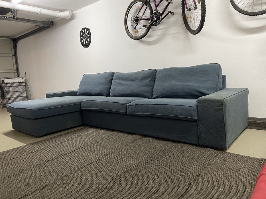 Sofá Kivik com chaise longue