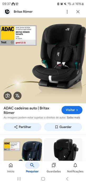 Cadeira auto grupo 2-3