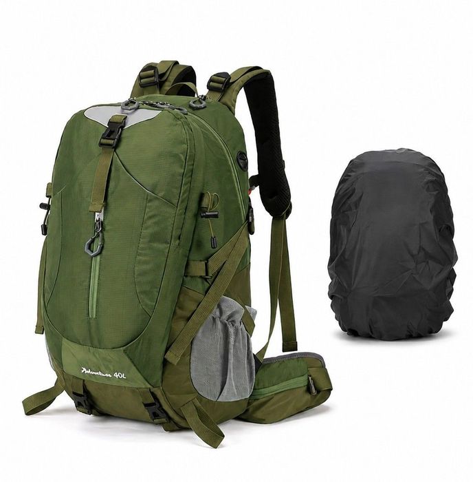 Рюкзак каркасний туристичний 30 літрів  (adventure 40l ) зелений хакі та ін