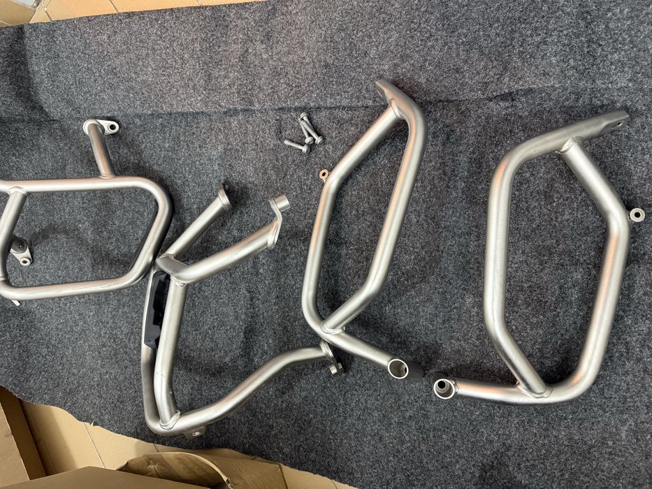 Conjunto crash bar bmw 1250 adventure