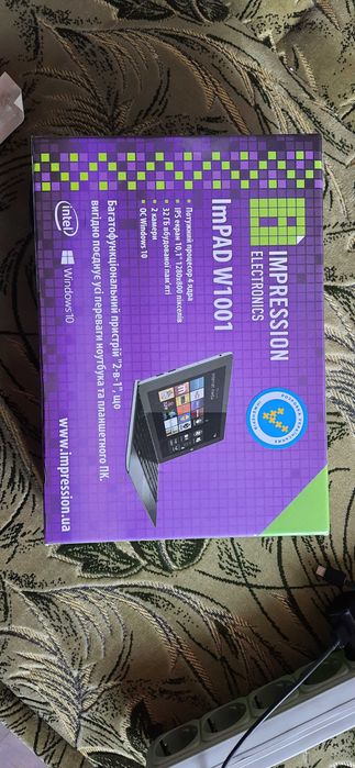 Планшет трансформер ImPAD W1001, Нетбук  2 в 1 ноутбук