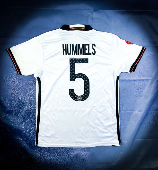 (S) Hummels #5 Germany 2016/17 Nowa Biała Jersey Piłkarska Koszulka