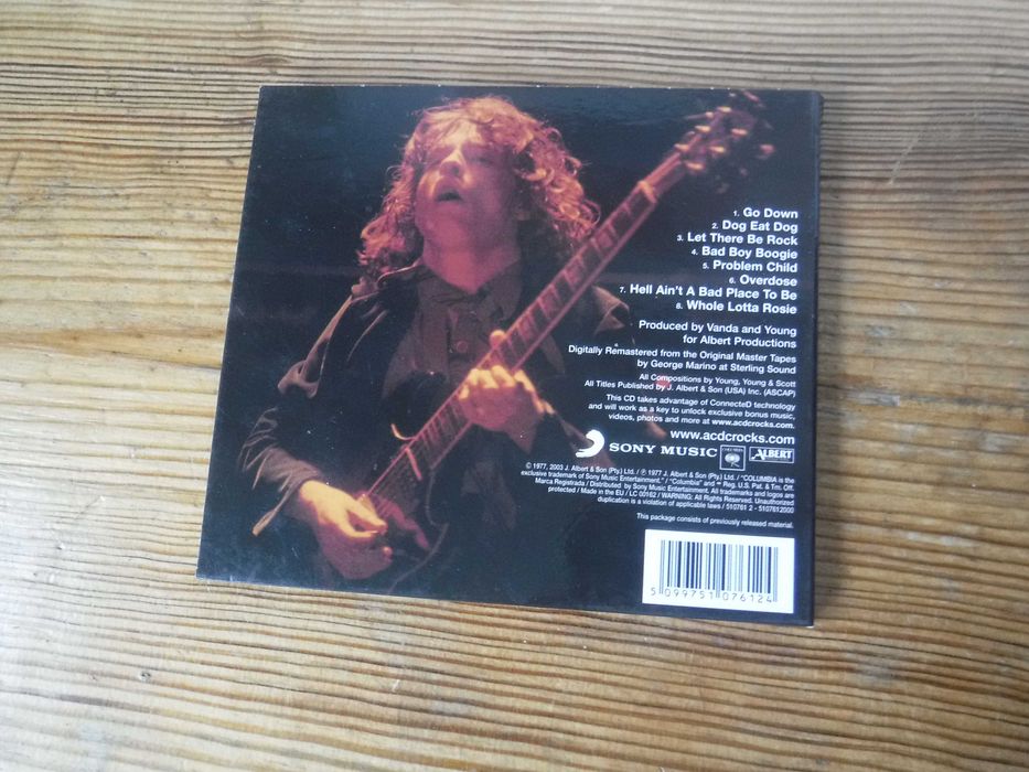 AC/DC - Let There Be Rock CD Digipack ZOBACZ
