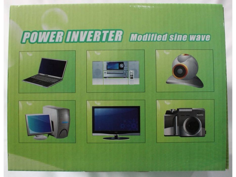 Автомобільний інвертор 12В-220В перетворювач Wimpex 7000W 12V-220V