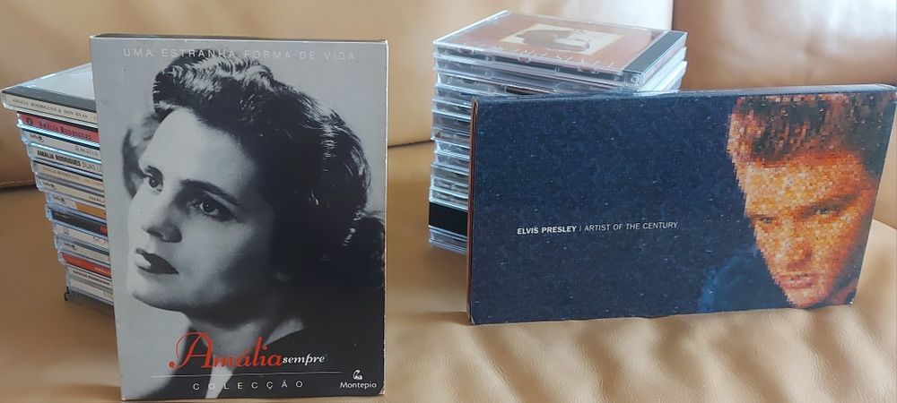 Colecção de CDs Amália, Elvis, Tenores, Clássica