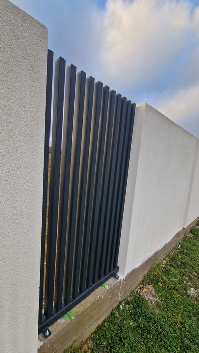 Przęsła ogrodzeniowe grzebieniowe ocynk ogniowy malowanie  proszkowe