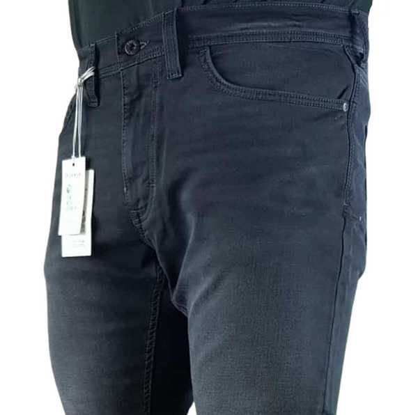 Męskie jeansy Mustang Oregon - Slim Low Regular czarne nowe - W38/L30