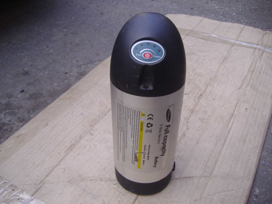 Аккумулятор Li-ion 36v 8Ah (в алюминиевом боксе) 25см/9см б/у