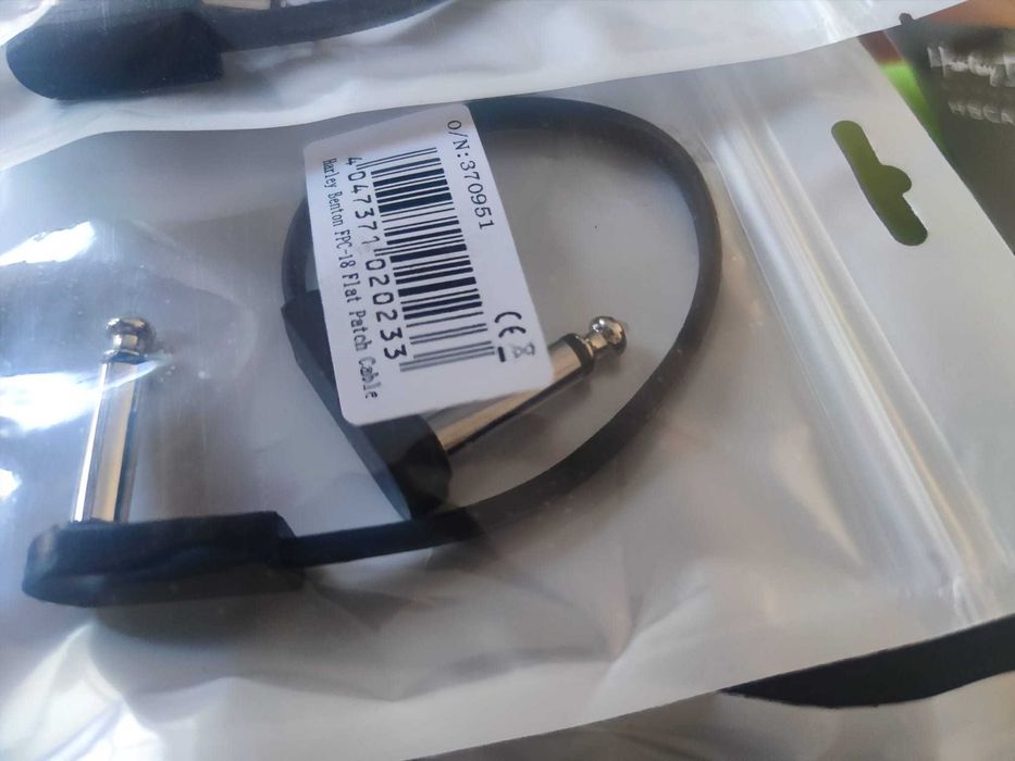 jacks Flat Patch (ideal pedalboards ou pedais guitarra) NOVOS 6.3mm