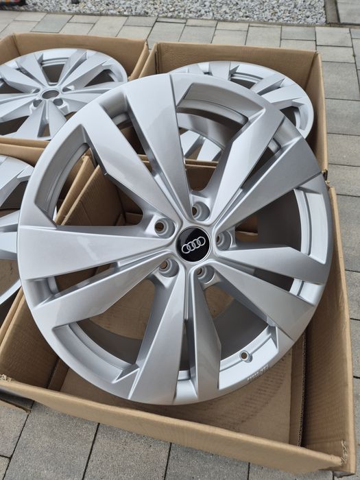 Felgi 19" 5x112 Maxion OEM Skoda Octavia Superb Kodiaq Karoq Srebrne Nowe | #VWR19S