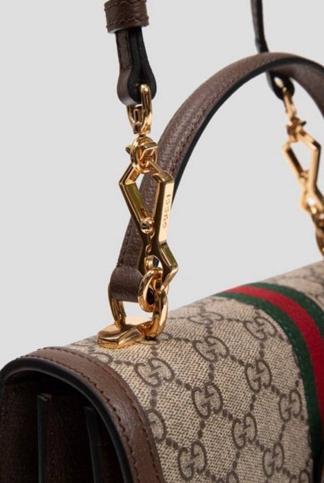 Сумка Gucci Canvas Ophidia series Brown