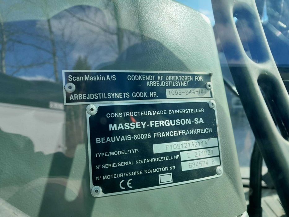 Massey Ferguson 6160 Dynashift Tuz 1995 Rok-Sprowadzony z Danii-6 Cyl.