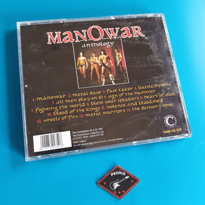 CD Manowar  Anthology