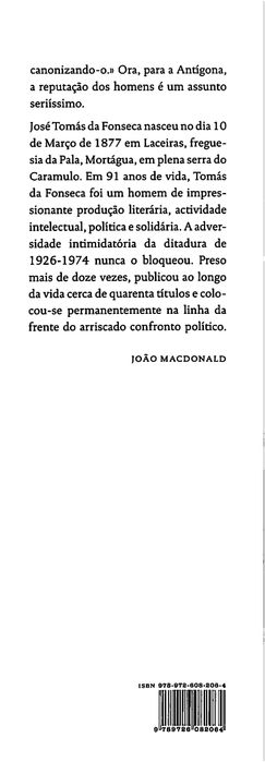 "O Santo Condestável. Alegações do Cardeal Diabo" de Tomás da Fonseca [Novo]
