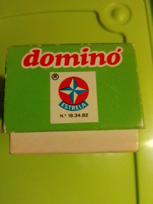 Antigo Dominó Fabricado no Brasil pela Fábrica de Brinquedos Estrela