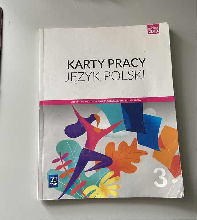 Język polski. Karty pracy. Klasa 3. Zakres podstawowy i rozszerzony