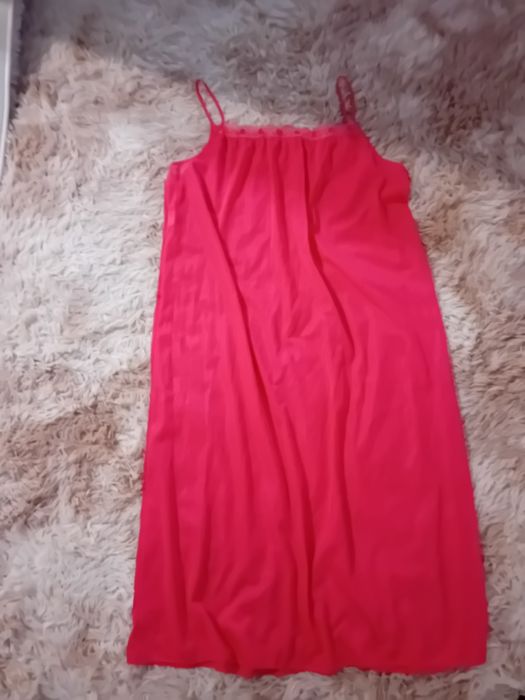 Piękna luksusowa halka koszula nocna damska 46/48