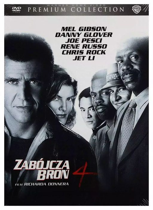 Premium Collection. Zabójcza broń 4, DVD. Galapagos. Nowy Produkt