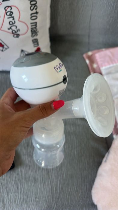 Bomba elétrica extrair leite