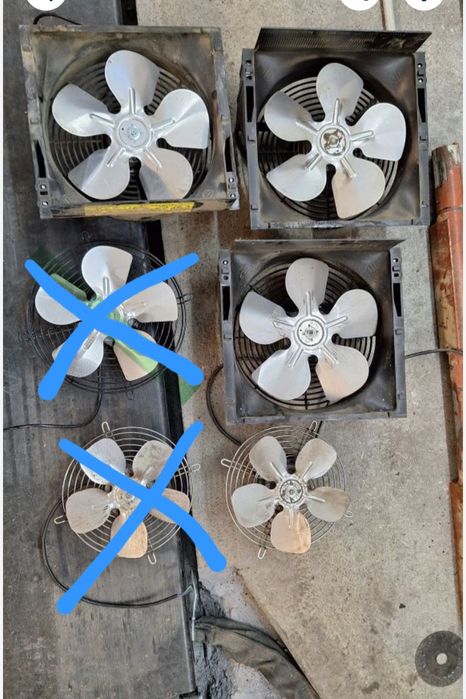 Wentylatory ebm turbinowy  piec