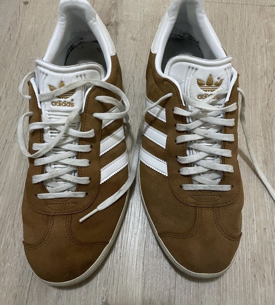 Adidas gazelle camel femme sale