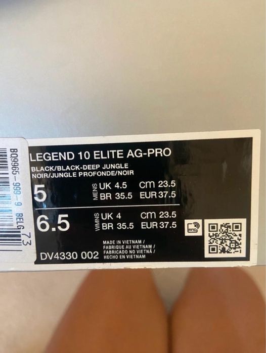 Chuteiras Nike Tiempo Elite tam 37.5