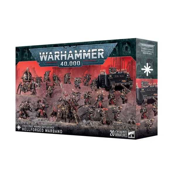 Warhammer 40000 BATTLEFORCE Chaos Space Marines HELLFORGED WARBAND