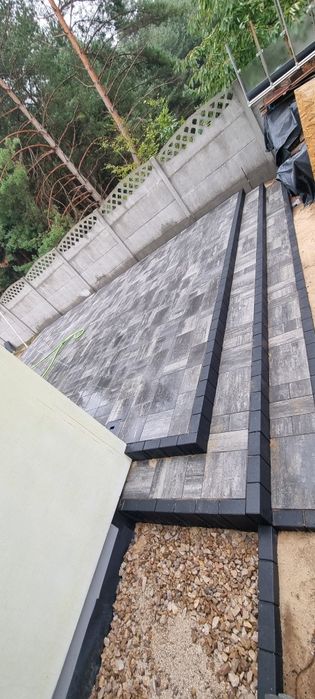 Ukladanie kostki brukowej