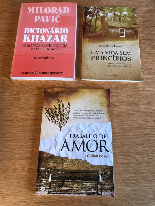 LITERATURA estrangeira a não perder   5 euros c/ portes