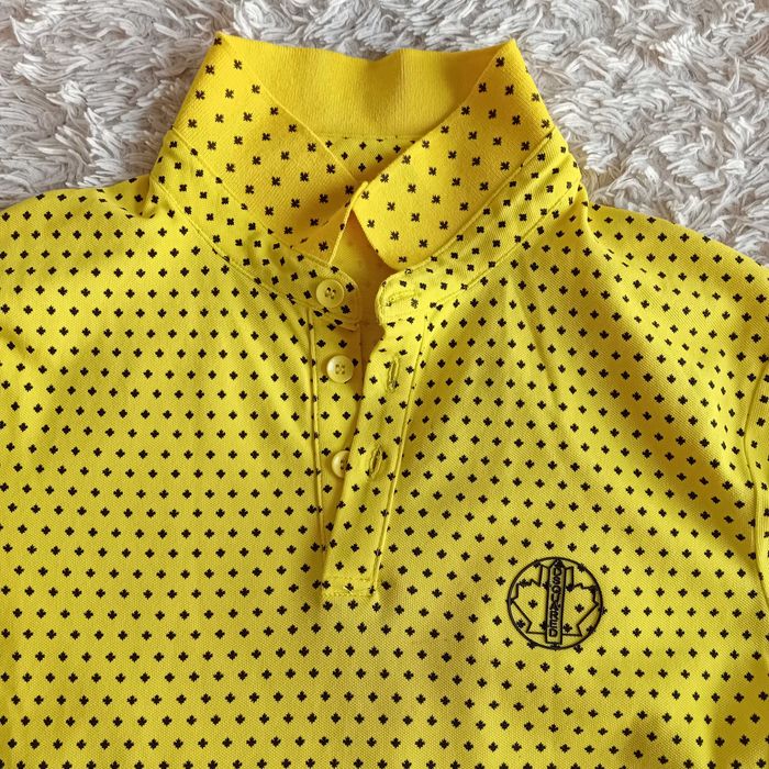 Koszulka polo żółta, DSQUARED