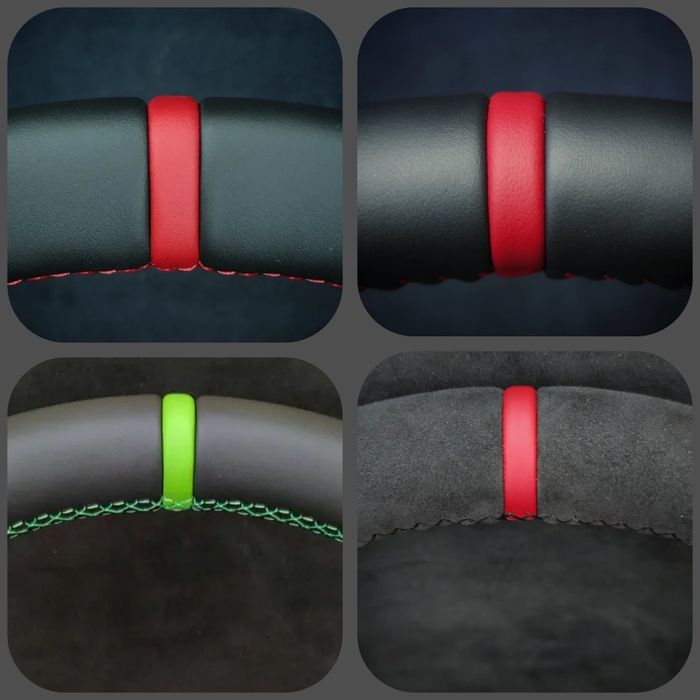 Перетяжка руля шкірою.Преміальна якість.