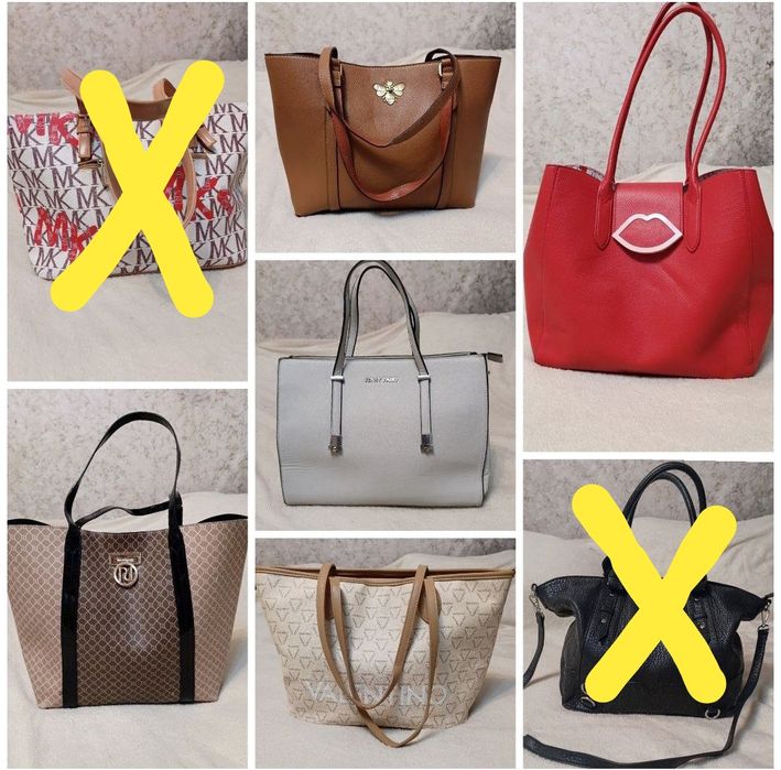 Сумка шопер,большая сумка Valentine , Mikhael Kors, River island,шкіряна сумочка