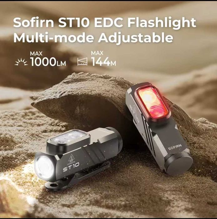 Фонарик Sofirn ST1, ST10, SK40, HS41, SR15 UV, SC13  HS22