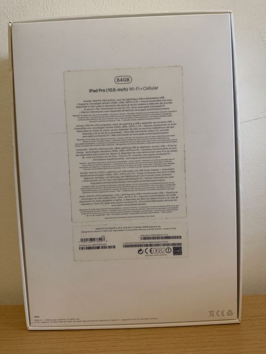 Caixa iPad pro 10.5