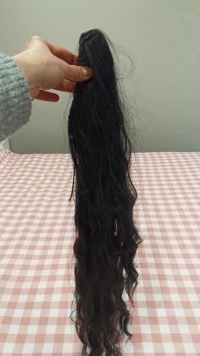 Extensão de cabelo rabo de cavalo sintético